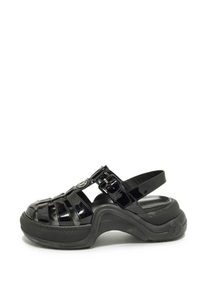Louis Vuitton Pre-Owned leather sandals - Black