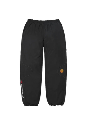 Supreme x Jordan logo-print track pants - Black