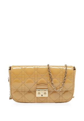 Christian Dior Pre-Owned 2014 Miss Dior Cannage Promenade clutch bag - Neutrals