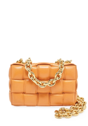 Bottega Veneta Pre-Owned Cassette Intreccio chain top-handle bag - Brown
