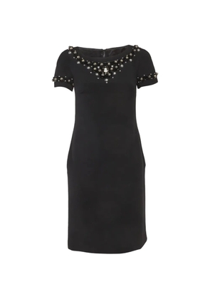 Dolce & Gabbana Pre-Owned embellished wool dress - Black