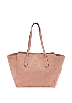 Gucci Pre-Owned Swing small leather tote bag - Pink