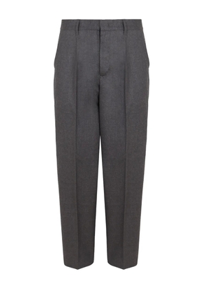 Emporio Armani tailored wool trousers - Grey