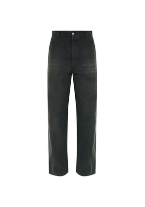 Maison Margiela paint-splatter jeans - Black