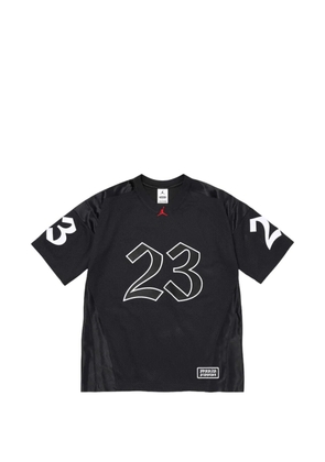Supreme x Jordan Warm Up short-sleeve T-shirt - Black