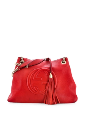Gucci Pre-Owned Soho Chain Strap Leather Medium shoulder bag - Red