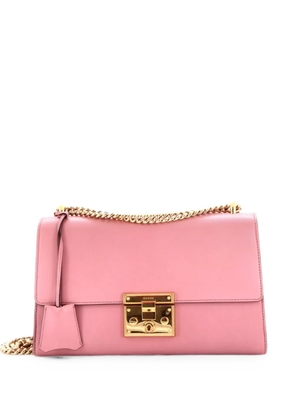 Gucci Pre-Owned Padlock Leather Medium shoulder bag - Pink