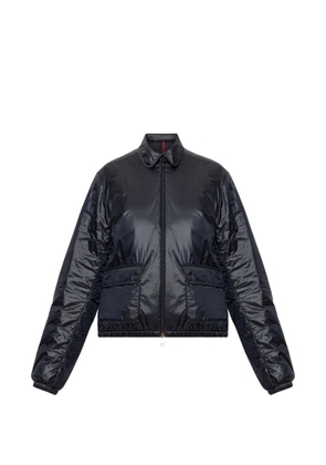 Moncler Lanset logo-patch jacket - Blue