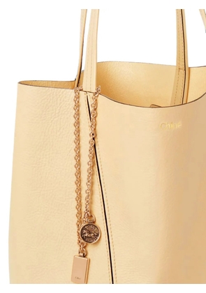 Chloé Spin leather tote bag - Neutrals