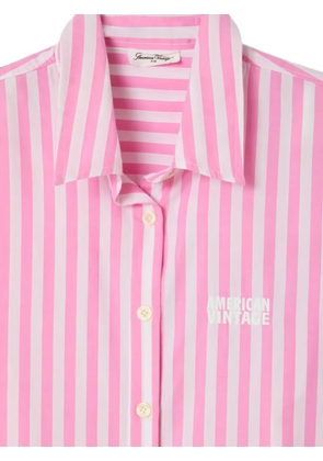 American Vintage Vextown short-sleeve shirt - Pink