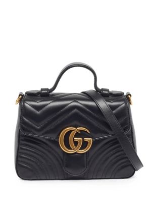 Gucci Pre-Owned GG Marmont matelassé tote bag - Black
