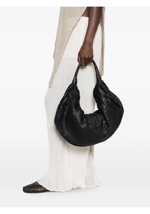 SOMMET Aura Rete laser-cut shoulder bag - Black