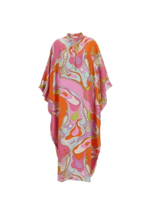 PUCCI printed silk dress - Pink