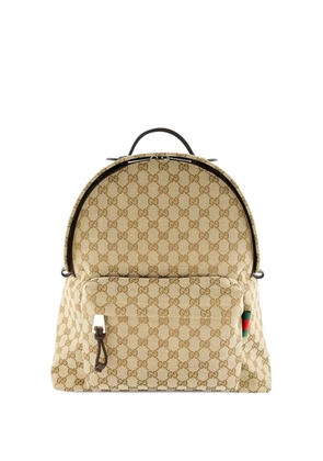 Gucci GG-monogram backpack - Neutrals