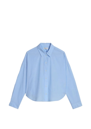 Marc O'Polo long sleeve woven top - Blue
