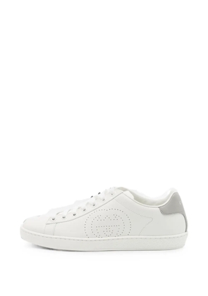 Gucci Pre-Owned Ace Interlocking G sneakers - White