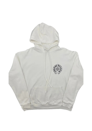 Chrome Hearts Miami Horseshoe Logo hoodie - White