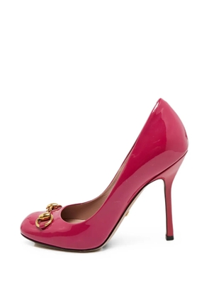 Gucci Pre-Owned Horsebit-detail pumps - Pink