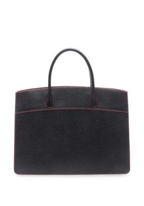 Hermès Pre-Owned 2002 White Bus GM tote bag - Black