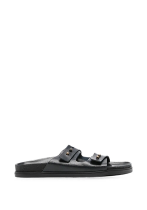 brador leather flat sandals - Blue