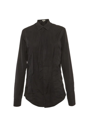 Balenciaga Pre-Owned twisted button-up shirt - Black