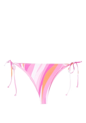 MC2 Saint Barth abstract-print bikini bottoms - Pink