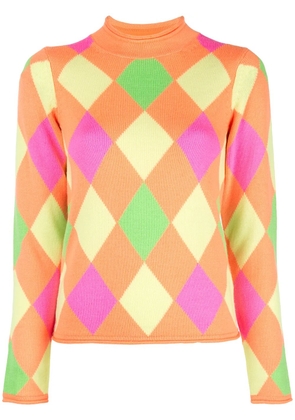 Opening Ceremony patterned mock neck pullover - Multicolour