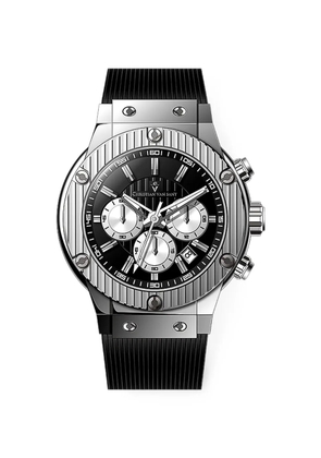 CHRISTIAN VAN SANT Monarchy 46mm chronograph watch - Black
