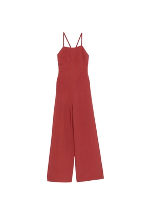 MOUTAKI tie-back wide-leg jumpsuit - Red