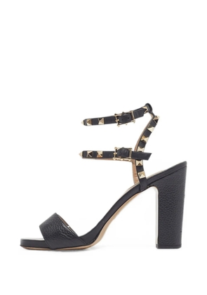 Valentino Garavani Pre-Owned Rockstud ankle strap sandals - Black