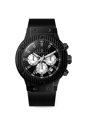 CHRISTIAN VAN SANT Monarchy 46mm watch - Black
