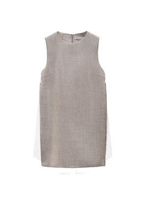 Alexander Wang side-zip shift mini dress - Grey