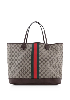 Gucci Pre-Owned Ophidia Open Shopping GG Coated Canvas Large tote bag - Brown