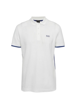 BOSS GREEN HUGO BOSS cotton piqué polo shirt - White