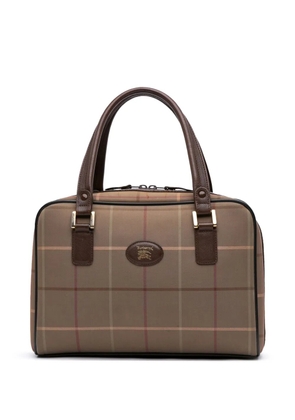 Burberry Pre-Owned 20th Century Vintage Check Canvas handbag - Brown