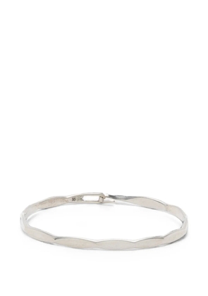 WERKSTATT:MÜNCHEN hook-fastening bracelet - Silver
