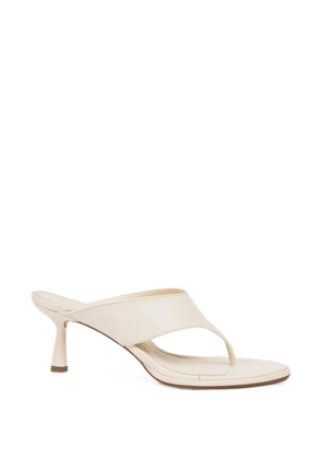 Aeyde Olenna leather sandals - Neutrals