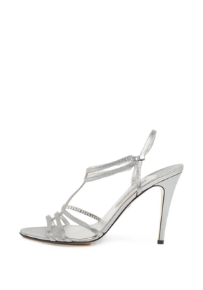 Gina strappy slingback sandals - Silver
