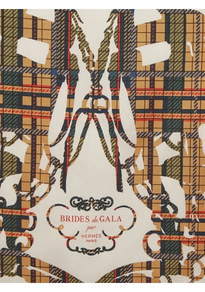 Hermès Pre-Owned Brides de Gala Gavroche silk scarf - Neutrals
