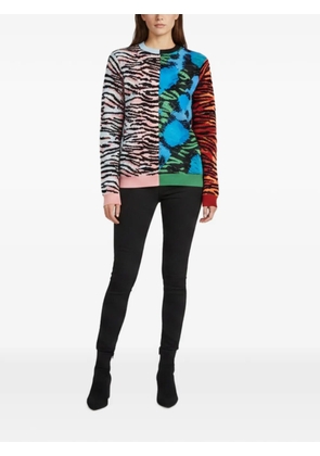 Kenzo Pre-Owned x H&M animal jacquard sweater - Black