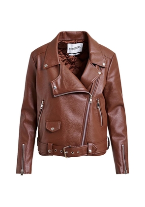 Essentiel Antwerp belted jacket - Brown