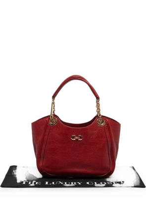 Ferragamo Pre-Owned Betulla gancini tote bag - Red