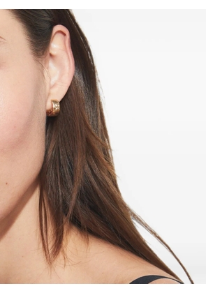 Tory Burch Icon huggie earrings - Gold