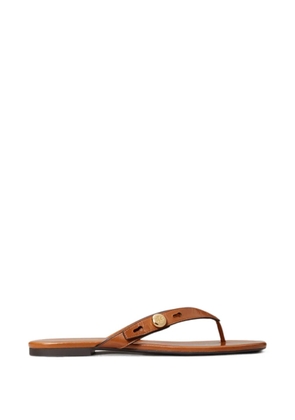 Tory Burch Romy flat sandals - Brown