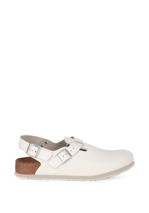 Todd Snyder buckle-fastening slingback lmules - White