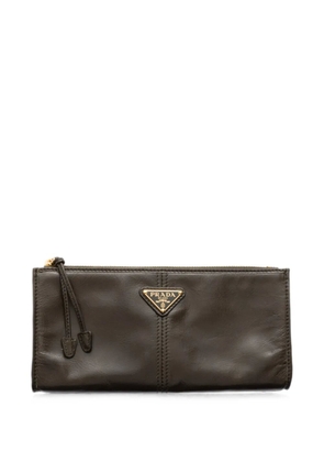 Prada leather pouch - Green