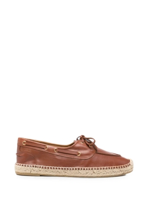 Bally leather espadrille - Brown