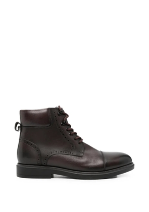 SERGIO MORETTI FIRENZE lace-up boots - Brown