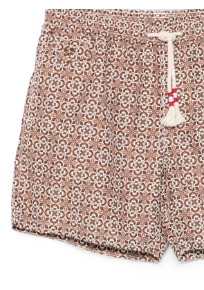 MC2 Saint Barth Lighting swim shorts - Brown
