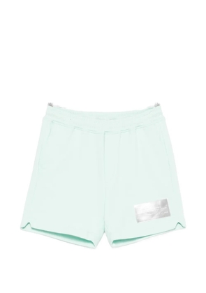 Low Brand logo-patch shorts - Green